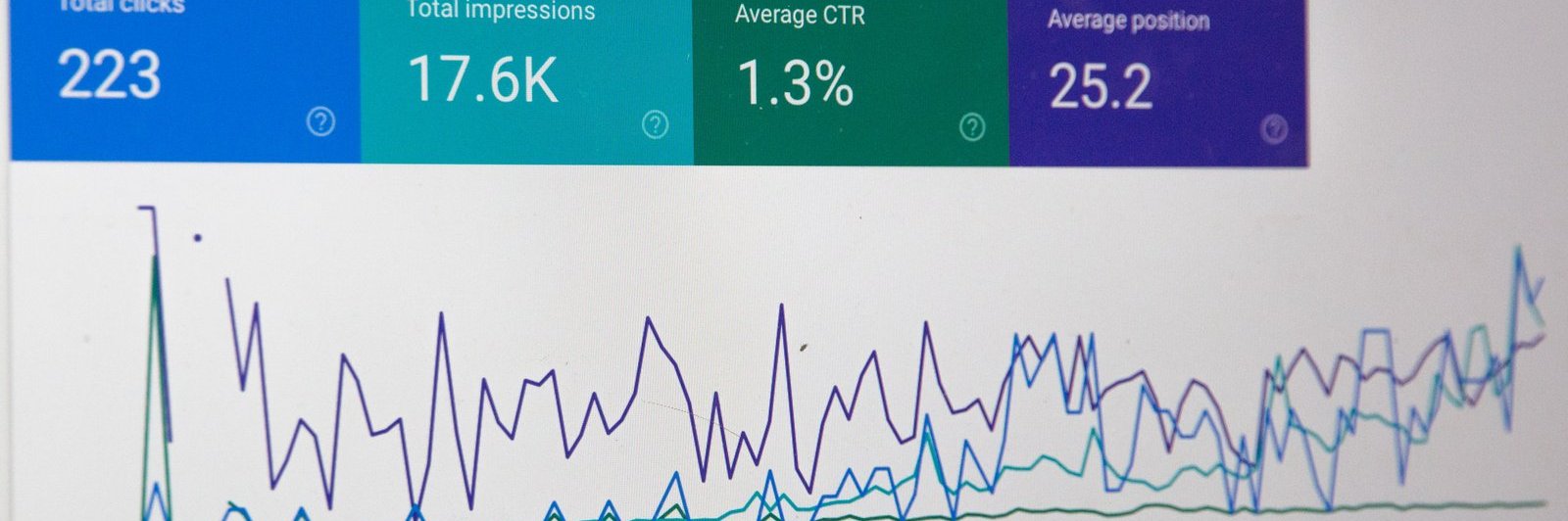 Image with data charts