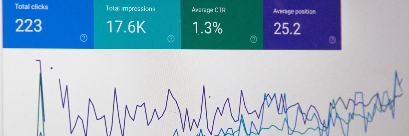 Image with data charts